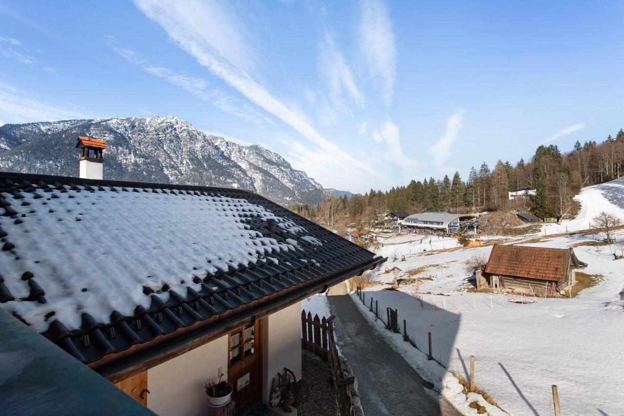 Ferienwohnung Riesserbaur Garmisch-Partenkirchen járás Kültér fotó