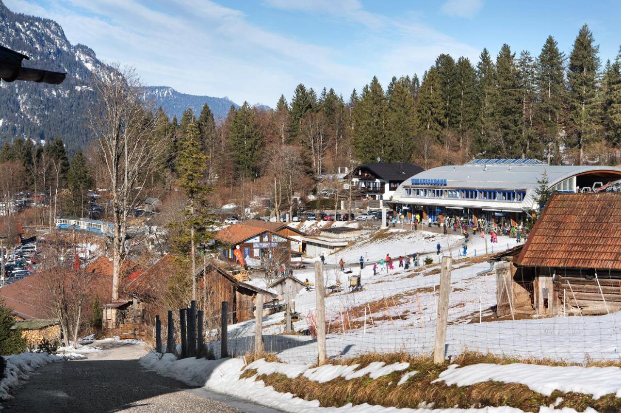 Ferienwohnung Riesserbaur Garmisch-Partenkirchen járás Kültér fotó