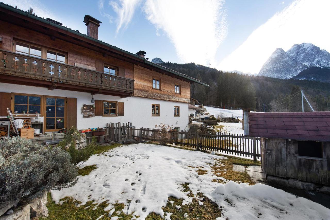 Ferienwohnung Riesserbaur Garmisch-Partenkirchen járás Kültér fotó